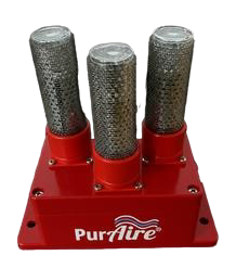PurAire SG-FCU/3 triple-tube bipolar ioniser for fan coil units